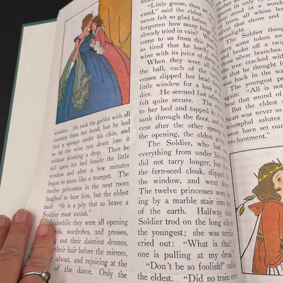 1998 Dalmatian Press Special Edition Mother Goose and Once Upon a Time Fairy Tal - Picture 7 of 16